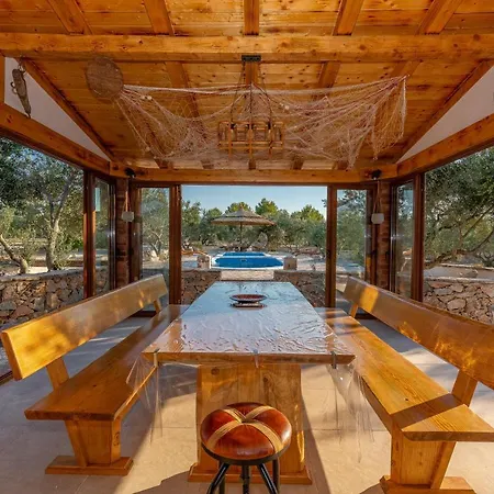 Villa Eco Stone House Santa Maria With Pool Drage